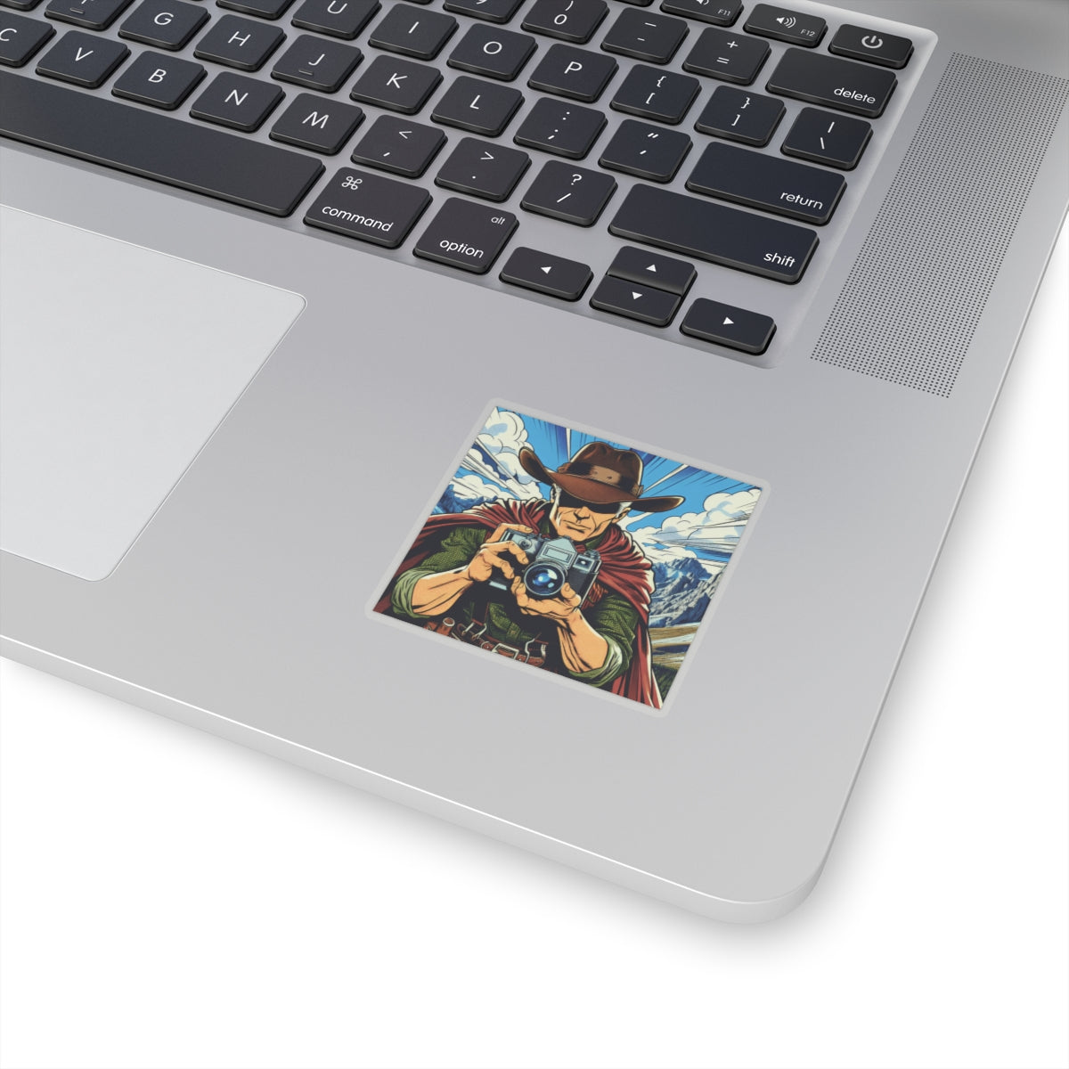 Old Mountain Cowboy Sticker